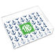 Navy Anchors Lucite Trays Image 1 of 3